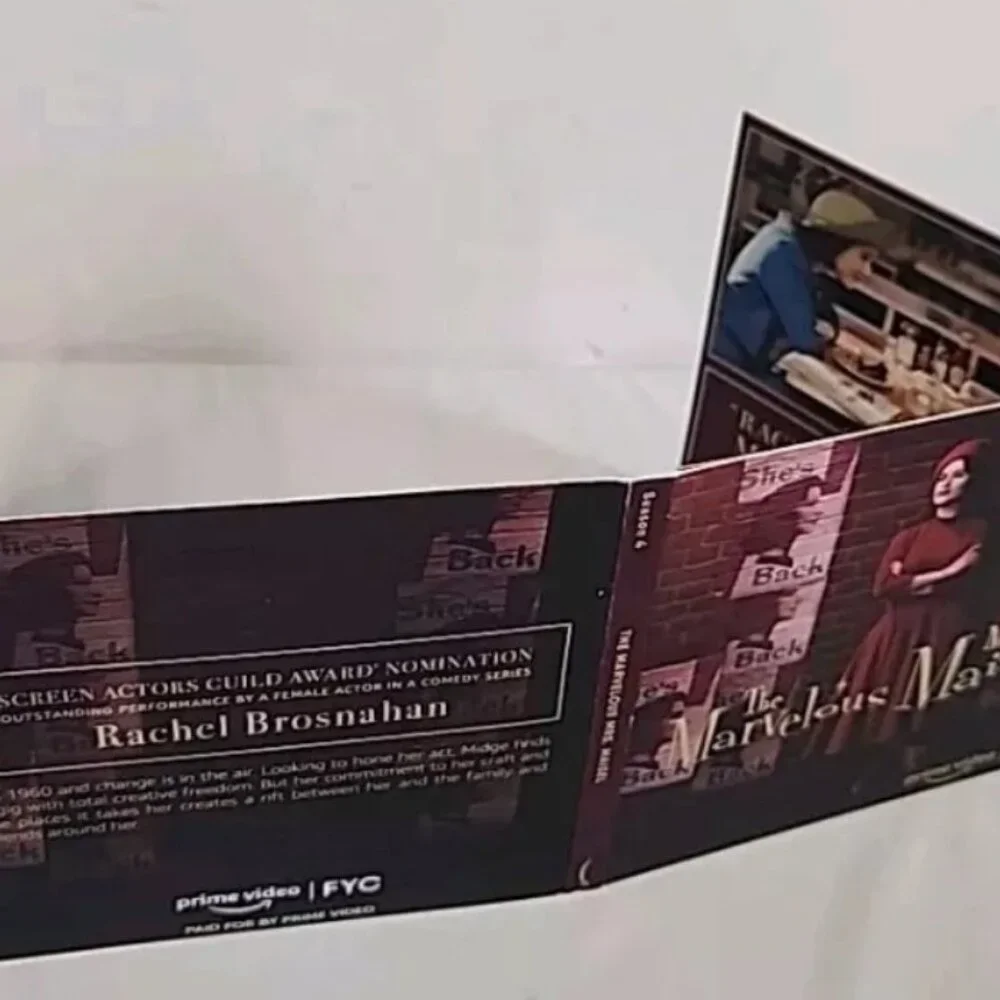The Marvelous Mrs. Maisel Season Four DVD Three Disc Set - Picture 4 of 6